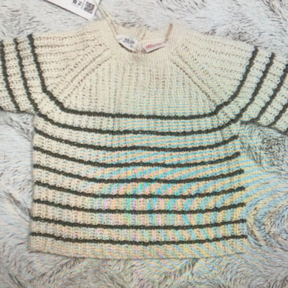 Striped Knit Sweater